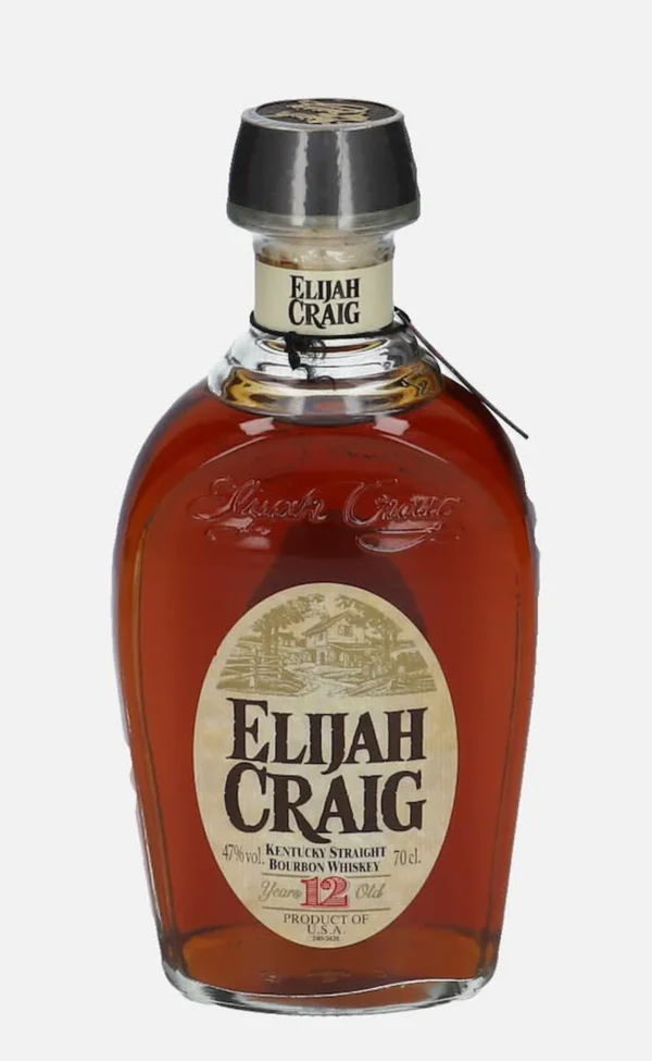 Elijah Craig 12 Year Old Bourbon Old Label