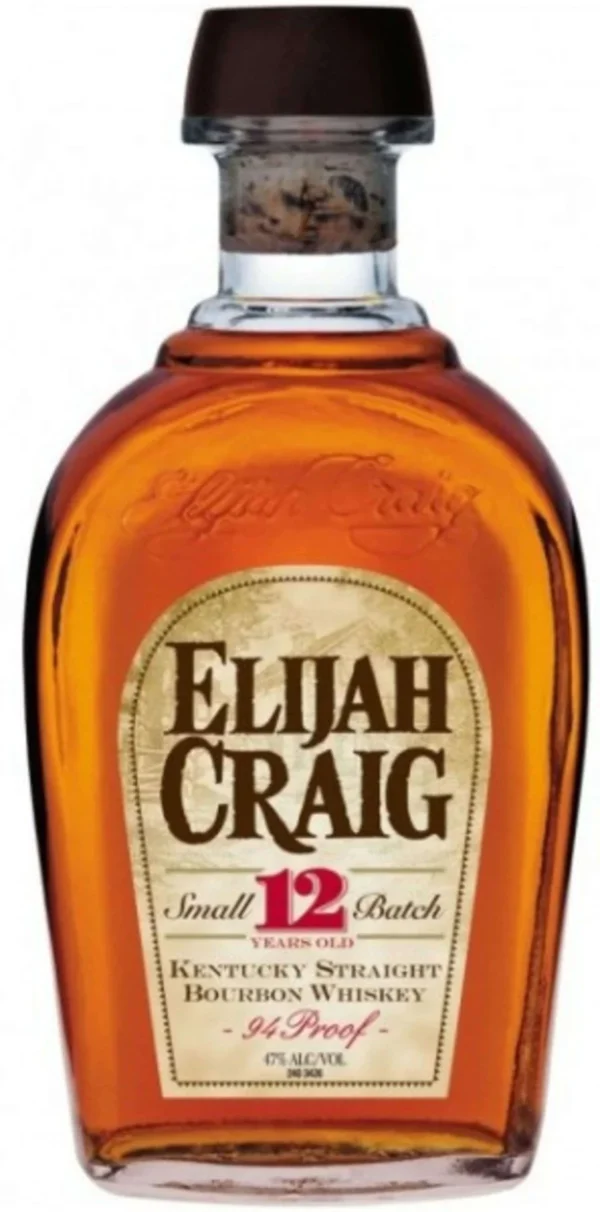 Elijah Craig 12 Year Old Bourbon Old label 750ml