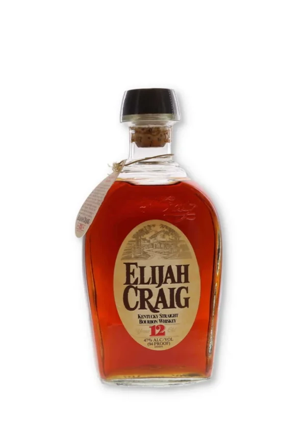 Elijah Craig 12 Year Old Bourbon Pre Fire Bourbon Bottled in 2006