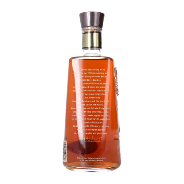 Four Roses 120th Anniversary Single Barrel Limited Edition Barrel Strength Bourbon [2008] - Image 3