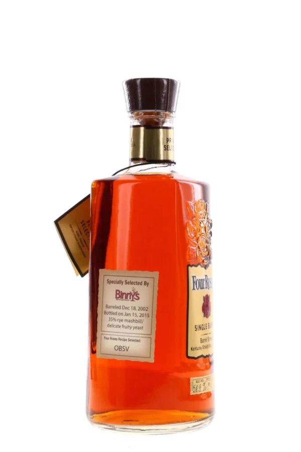 Four Roses Binny's 2002 13 Year Old OBSV ME Single Barrel 58.9%