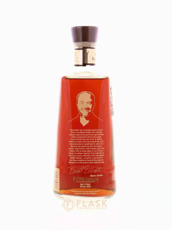 Four Roses Elliott's Select Limited Edition Single Barrel Bourbon 2016 - Image 3