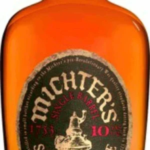 Michters 10 Year Old Single Barrel Rye Whiskey 2014
