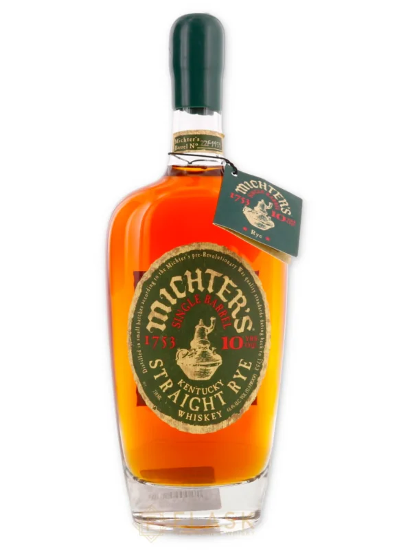 Michters 10 Year Old Single Barrel Straight Rye Whiskey 2022