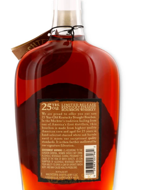 Michters 25 Year Old Bourbon 2020 - Image 3