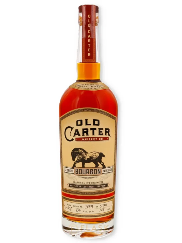 Old Carter Very Small Batch Barrel Strength Bourbon Batch 1-KY 118 Proof 1 of 574