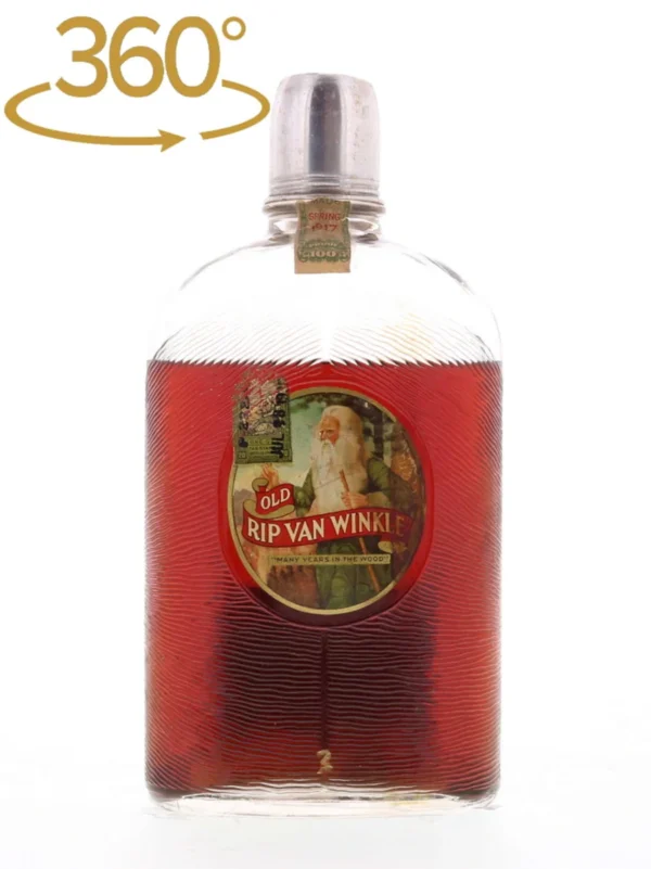 Old Rip van Winkle Prohibition Quart Distilled 1917