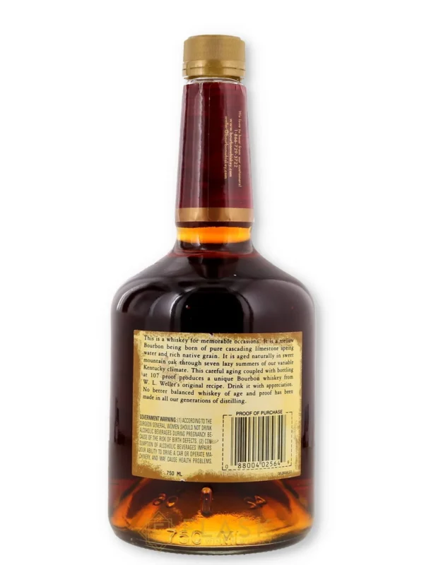 Old Weller Antique Original 107 Brand 7 Year Old Bourbon 2000s