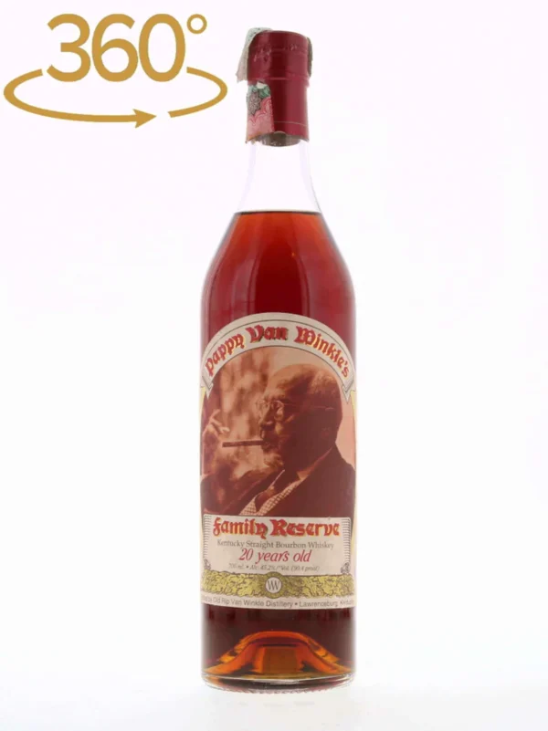Pappy Van Winkle Family Reserve 20 Year Old Bourbon Lawrenceburg Early 2000s / Rinaldi Import