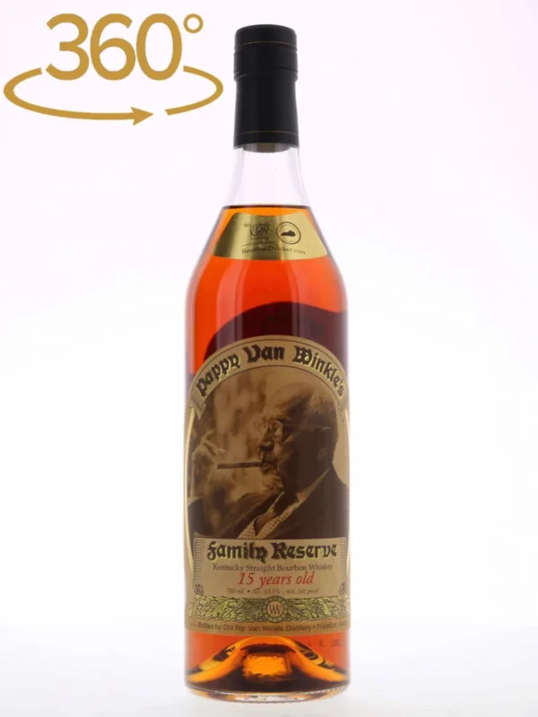 Pappy Van Winkle Family Reserve Bourbon 15 Year Old 2008 Single Barrel / Loch & Key