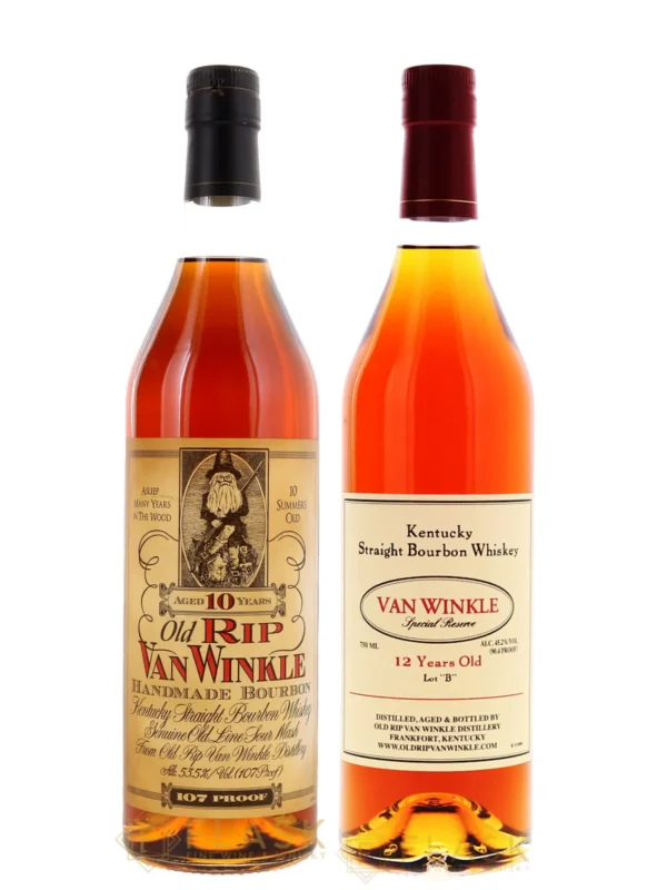 Pappy Van Winkle's 10 Year & 12 Year Lot B Bundle