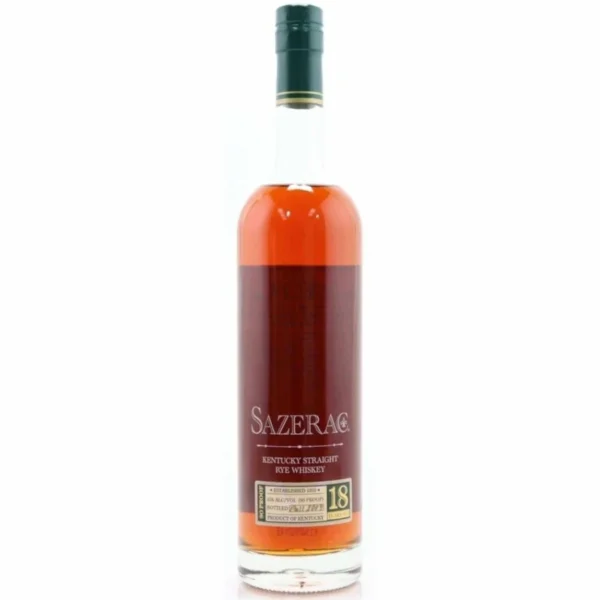 Sazerac 18 Year Old Rye Whiskey 2009