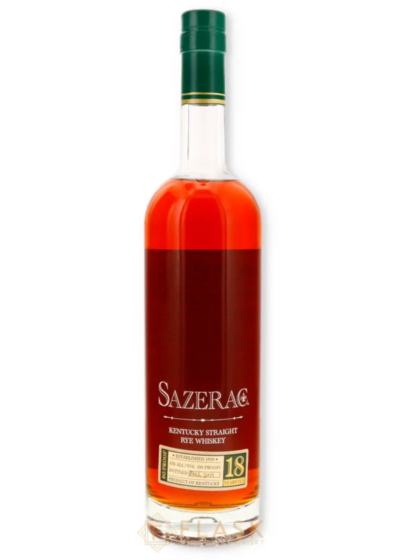 Sazerac 18 Year Old Rye Whiskey 2011