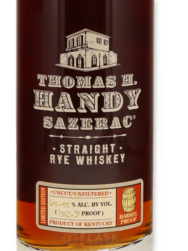 Thomas H Handy Sazerac Rye Whiskey 2022