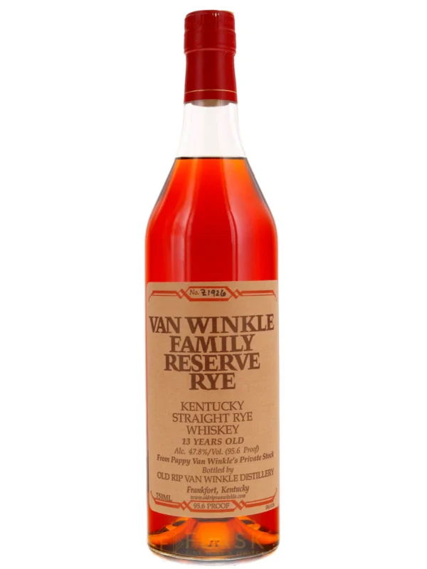 Van Winkle Family Reserve Rye Whiskey 13 Years Old Bottled 2016 - Image 4