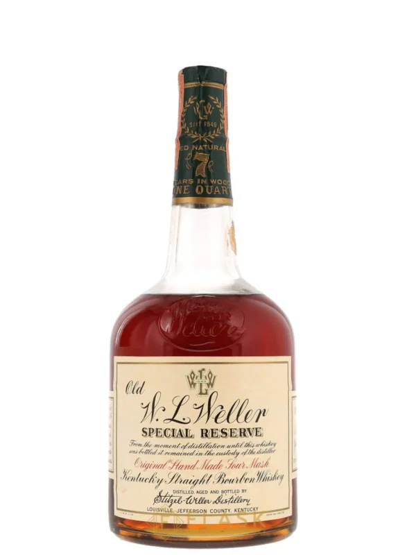 WL Weller 7 Year Old Special Reserve Bourbon 1954 or Stitzel-Weller 1 Quart