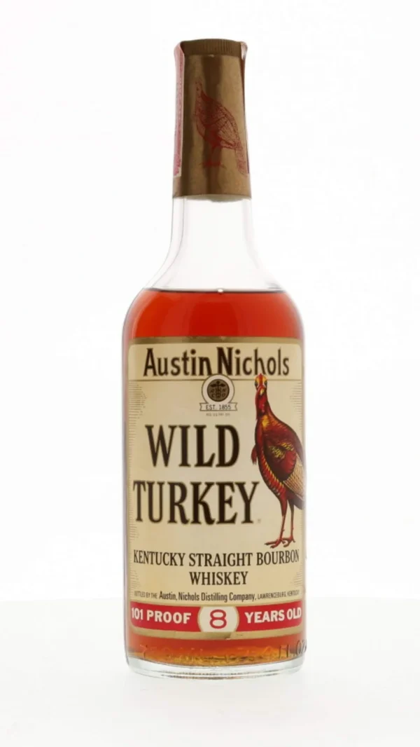 Wild Turkey 101 Proof 8 Year Old 1980s Bourbon
