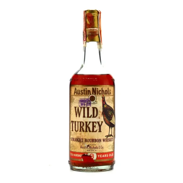 Wild Turkey 8 Year 101 Proof Beyond Duplication New York 4/5qt, c.1968 bottled