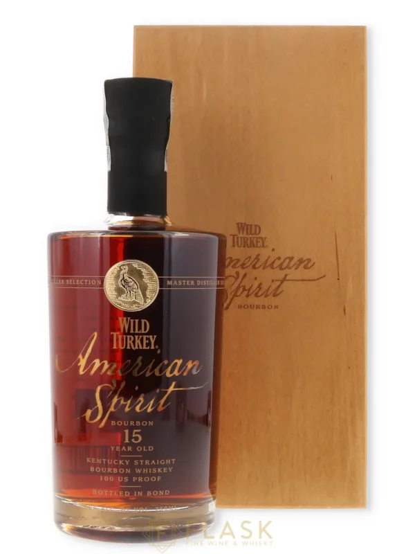 Wild Turkey American Spirit 15 Year Old Kentucky Bourbon [Wood Box]