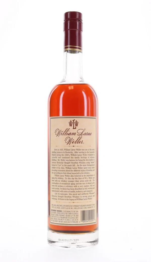 William Larue Weller Kentucky Straight Bourbon Whiskey 2014 - Image 3