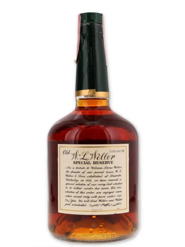 W.L. Weller 7 Year Old Special Reserve, Stitzel Weller 1980s for Judge Samuel Steinfeld / 1 Liter - Image 3