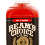 Beams Choice Bourbon Black Label 100 Months 1970s Quart