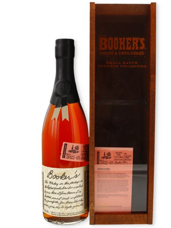 Bookers Bourbon 2022-03 Kentucky Tea Batch 126.5 Proof