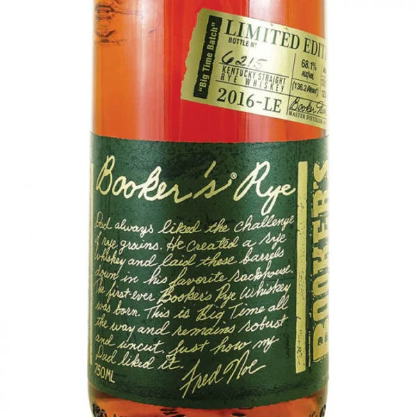Bookers Rye 13 Year Old Limited Edition - Image 2