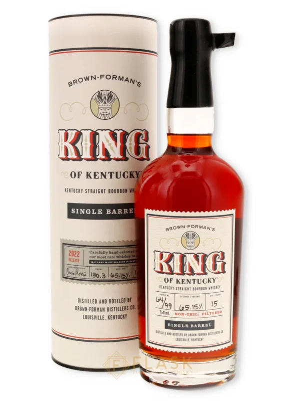 Brown Forman King of Kentucky 15 Year Old Single Barrel Bourbon #7 2022 Release 1 of 99