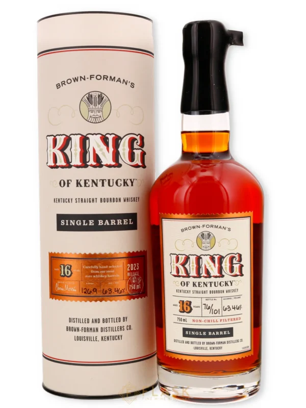 Brown Forman's King of Kentucky 16 Year Old Single Barrel Bourbon 2023 Release #39