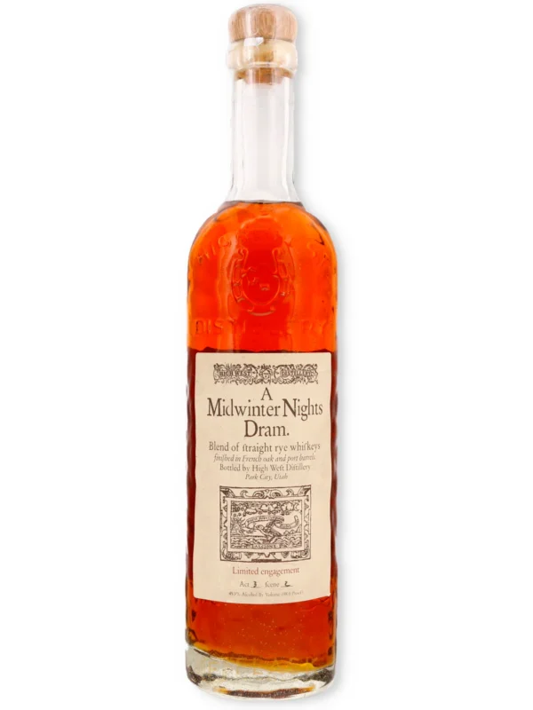 High West A Midwinter Night Dram Rye Act 3 Scene 2