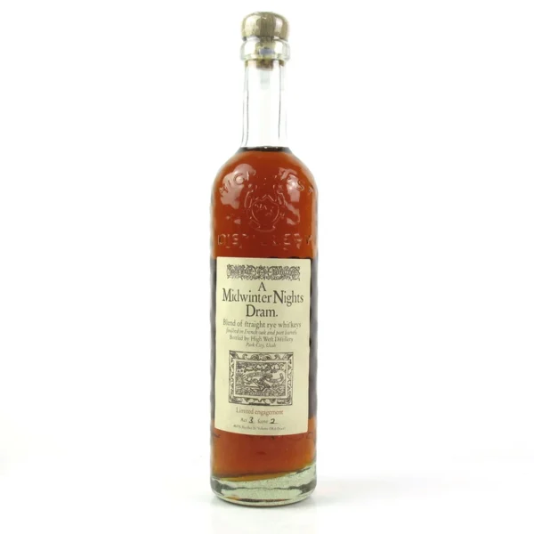 High West A Midwinter Night Dram Straight Rye Whiskey Act 3 Scene 3
