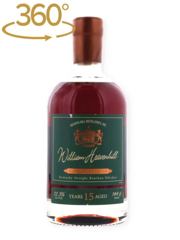 William Heavenhill 15 Year Cask Strength Bourbon 144.6 Proof