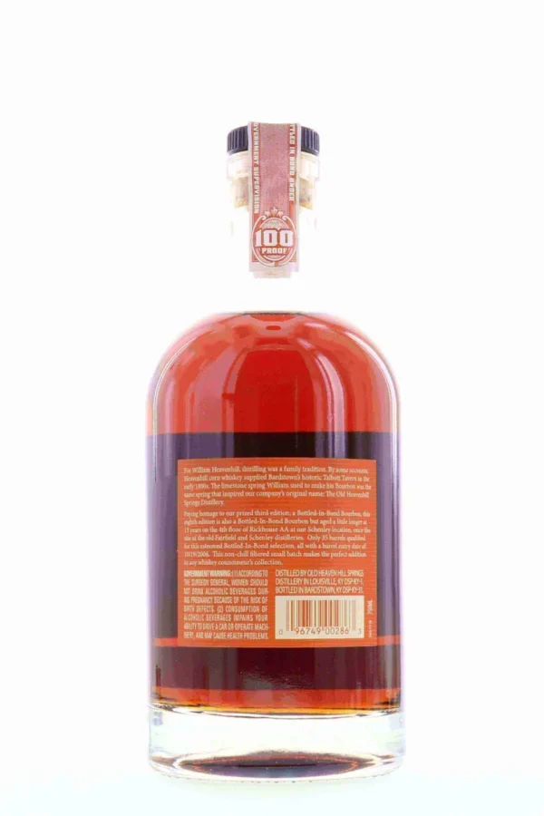 William Heavenhill Small Batch 13 Year Bottled in Bond